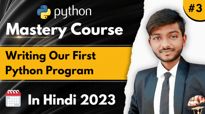 How to Write First Python Program