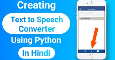 Text to Speech Converter Using Python